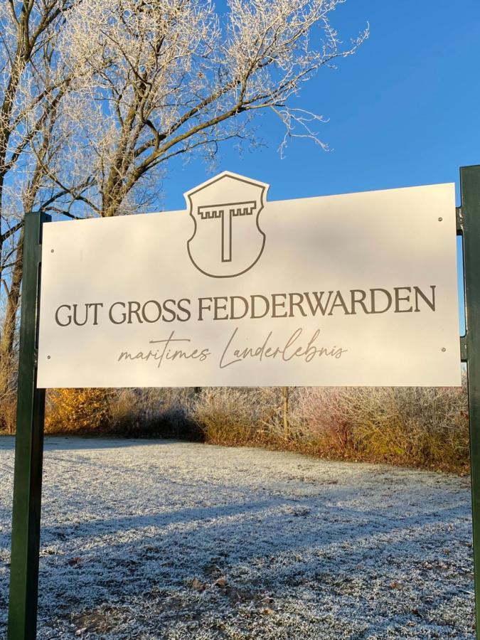 Gut Gross Fedderwarden, Ferienwohnung Emma بوتجادينغين المظهر الخارجي الصورة